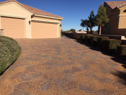 Driveway with Sealed Pavers